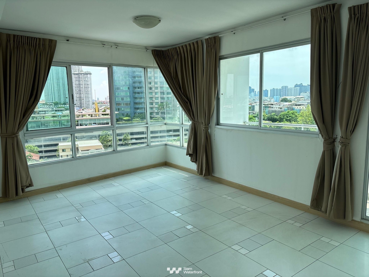 ขายคอนโดวงเวียนใหญ่ เจริญนคร : 🔥ขายด่วน ถูกสุดในโครงการ🔥Supalai River Place เจริญนคร 1ห้องนอน 44sqm ชั้น9 ห้องเปล่า ทำเลดีใกล้ BTS กรุงธนบุรี-วงเวียนใหญ่