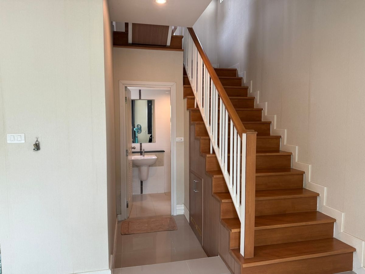 For SaleHousePathum Thani,Rangsit, Thammasat : 🔥Corner detached house for sale, 61 sq m, price only 4.5 million!  Passorn Prestige Rangsit - Khlong 2 | Lots of space, good location, ready to move in if you're looking Quality detached house on a budget, this one is the answer ✔️ It's good to live in by