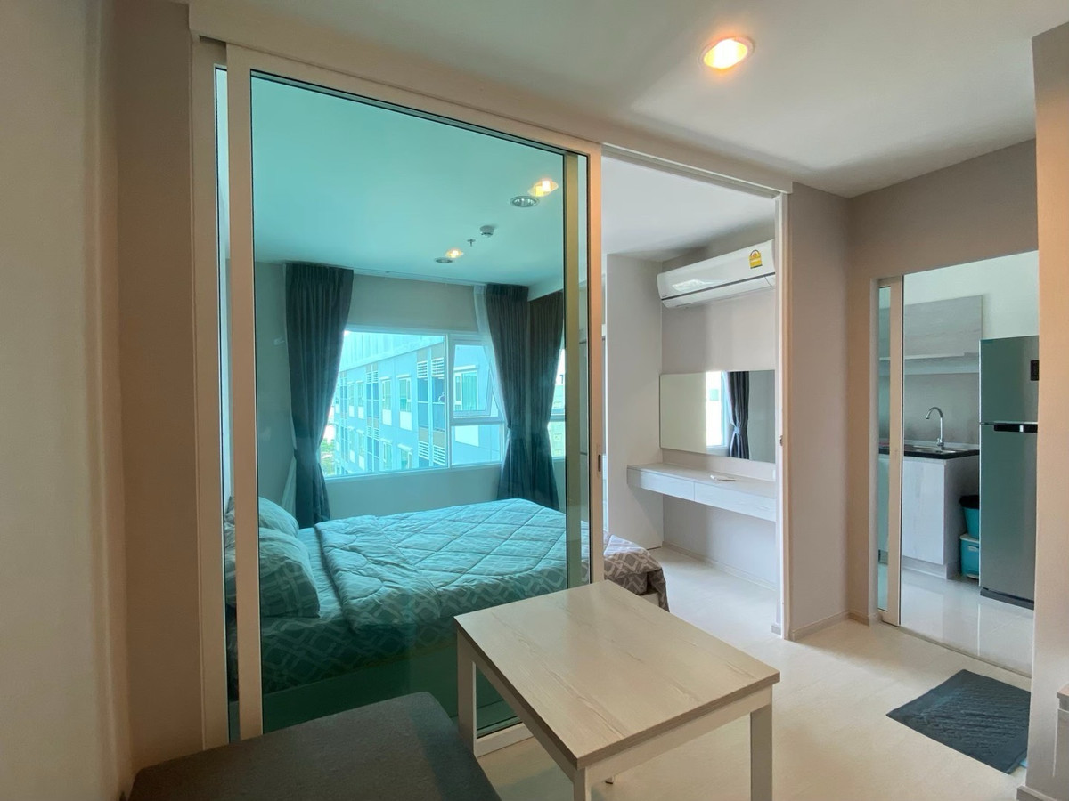 For RentCondoSamut Prakan,Samrong : For rent 📍 Aspire Erawan 📍 Fully furnished with appliances. Near BTS Erawan.