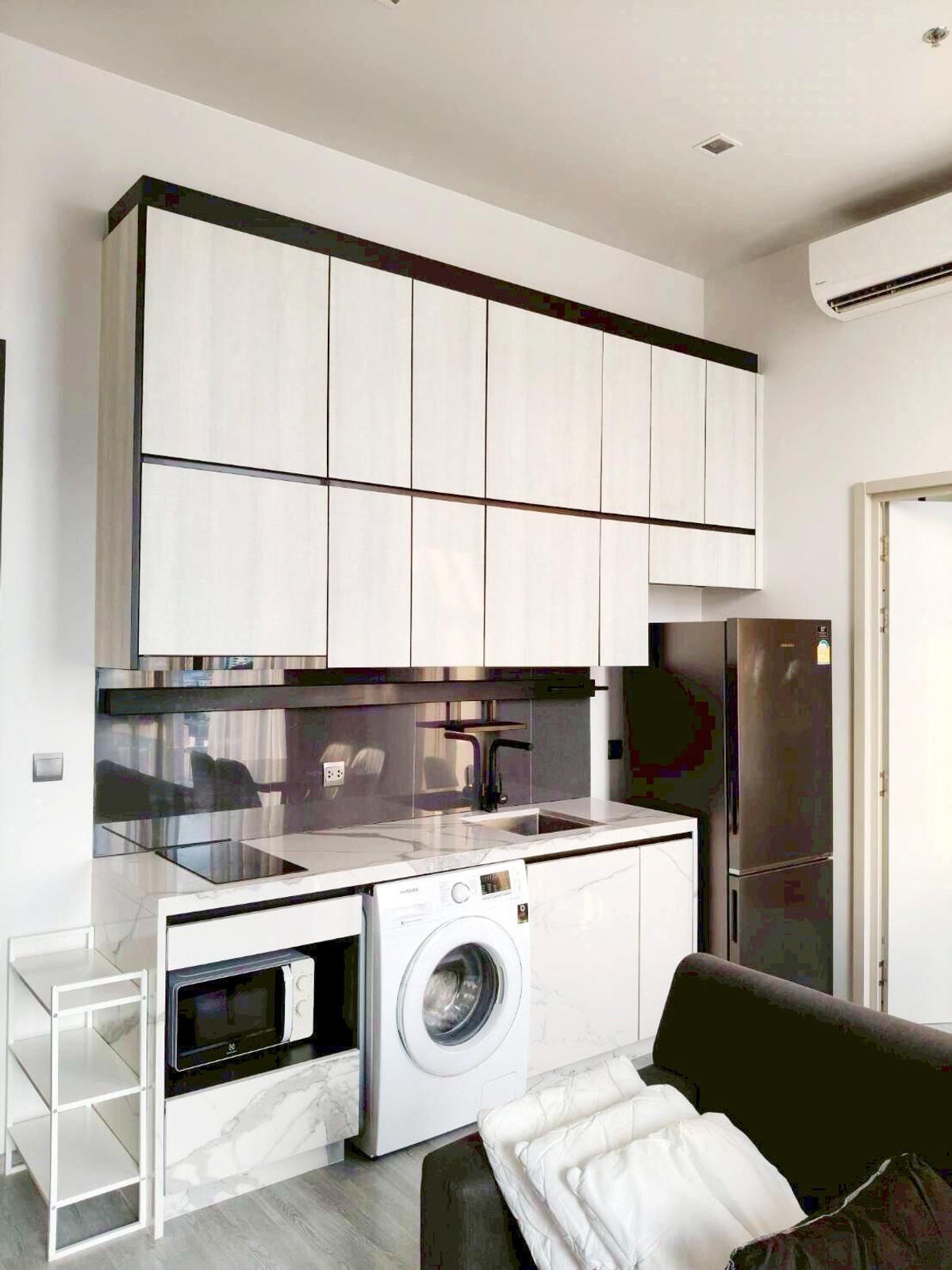 ให้เช่าคอนโดอ่อนนุช อุดมสุข : ให้เช่า คอนโด The Line Sukhumvit 101 33 ตร.ม. ชั้น 17 วิวแม่น้ำ ใกล้ BTS และ True Digital Park 