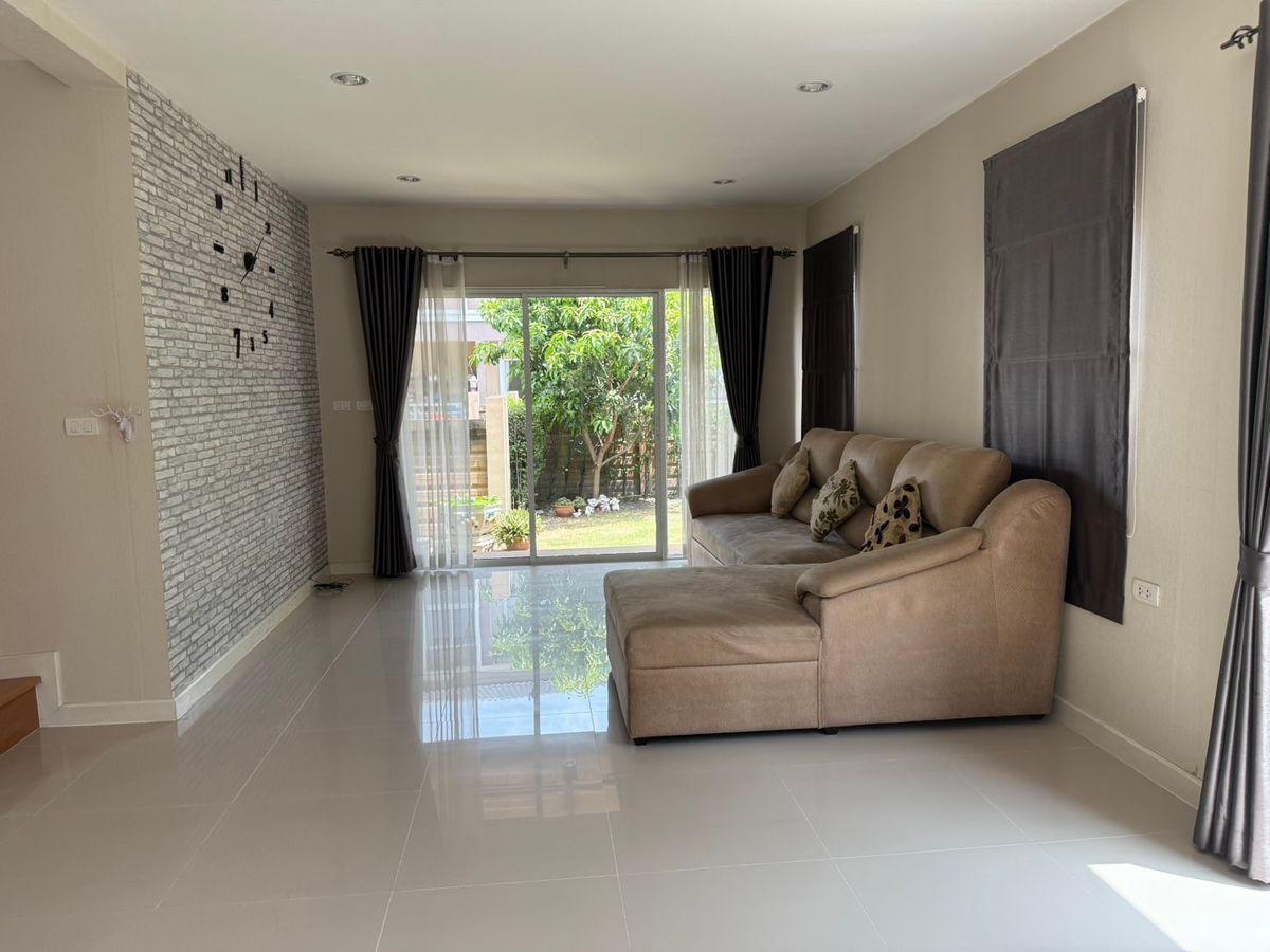 For SaleHousePathum Thani,Rangsit, Thammasat : 🔥Corner detached house for sale, 61 sq m, price only 4.5 million!  Passorn Prestige Rangsit - Khlong 2 | Lots of space, good location, ready to move in if you're looking Quality detached house on a budget, this one is the answer ✔️ It's good to live in by