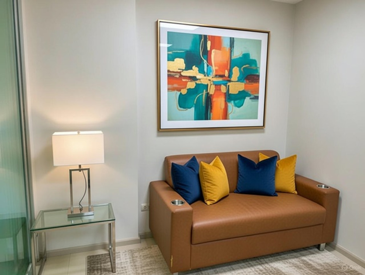 ให้เช่าคอนโดลาดพร้าว101 แฮปปี้แลนด์ : ให้เช่าคอนโด ชั้น7 พร้อมเฟอร์ฯ 1นอน แอสปาย ลาดพร้าว 113 MRTหัวหมาก 900ม. ตะวันนา 300 ม. ตลาดกลางแฮปปี้แลนด์ 400 ม.