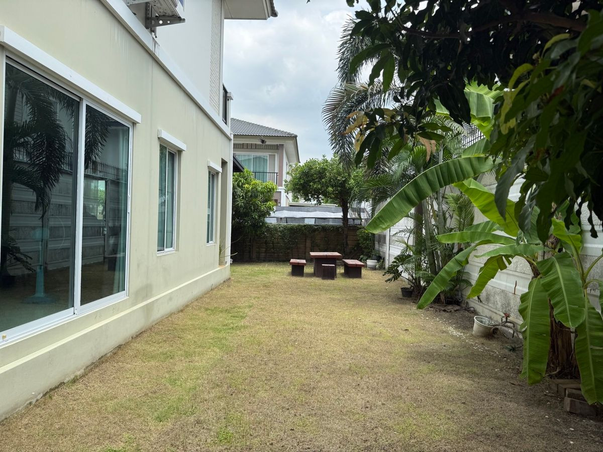 For SaleHousePathum Thani,Rangsit, Thammasat : 🔥Corner detached house for sale, 61 sq m, price only 4.5 million!  Passorn Prestige Rangsit - Khlong 2 | Lots of space, good location, ready to move in if you're looking Quality detached house on a budget, this one is the answer ✔️ It's good to live in by