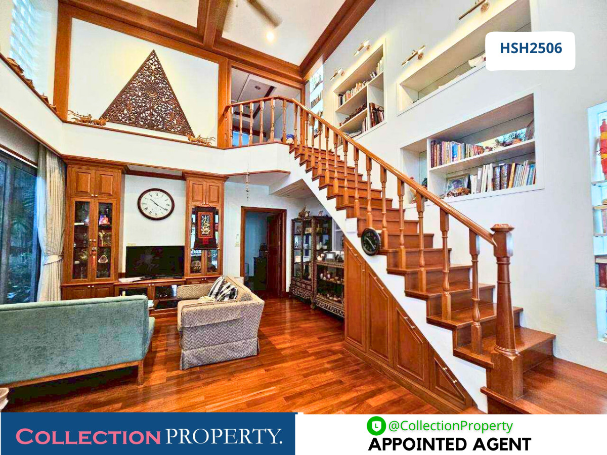 For SaleHouseSukhumvit, Asoke, Thonglor : 🌿 Single House for Sale with a Private Courtyard Garden in the Heart of Sukhumvit 22