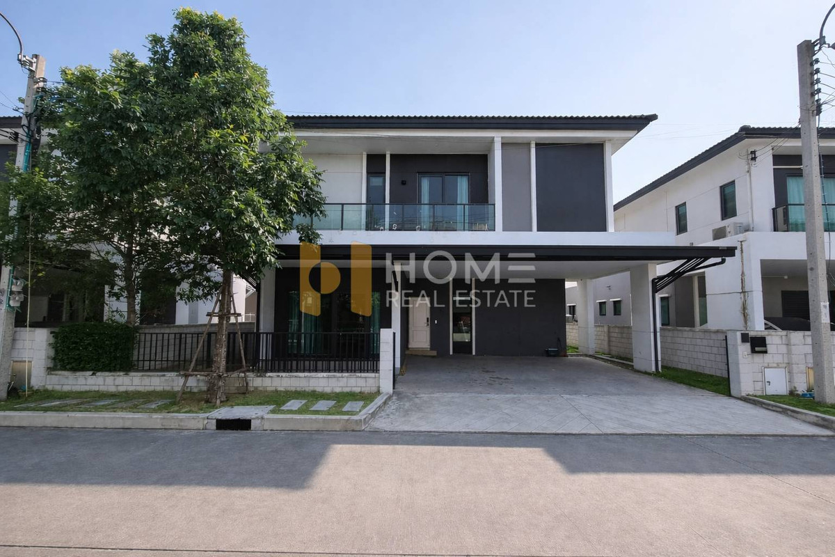 ขายบ้านพระราม 5 ราชพฤกษ์ บางกรวย : 🏡 บ้านเดี่ยว เซนโทร ราชพฤกษ์ - สวนผัก 3 🔥เข้าเมืองง่าย ใกล้ทางด่วน 5 นาที / 4 ห้องนอน (ขาย), Centro Ratchaphruek - Suanphak 3 / Detached House 4 Bedrooms (FOR SALE) AOM029