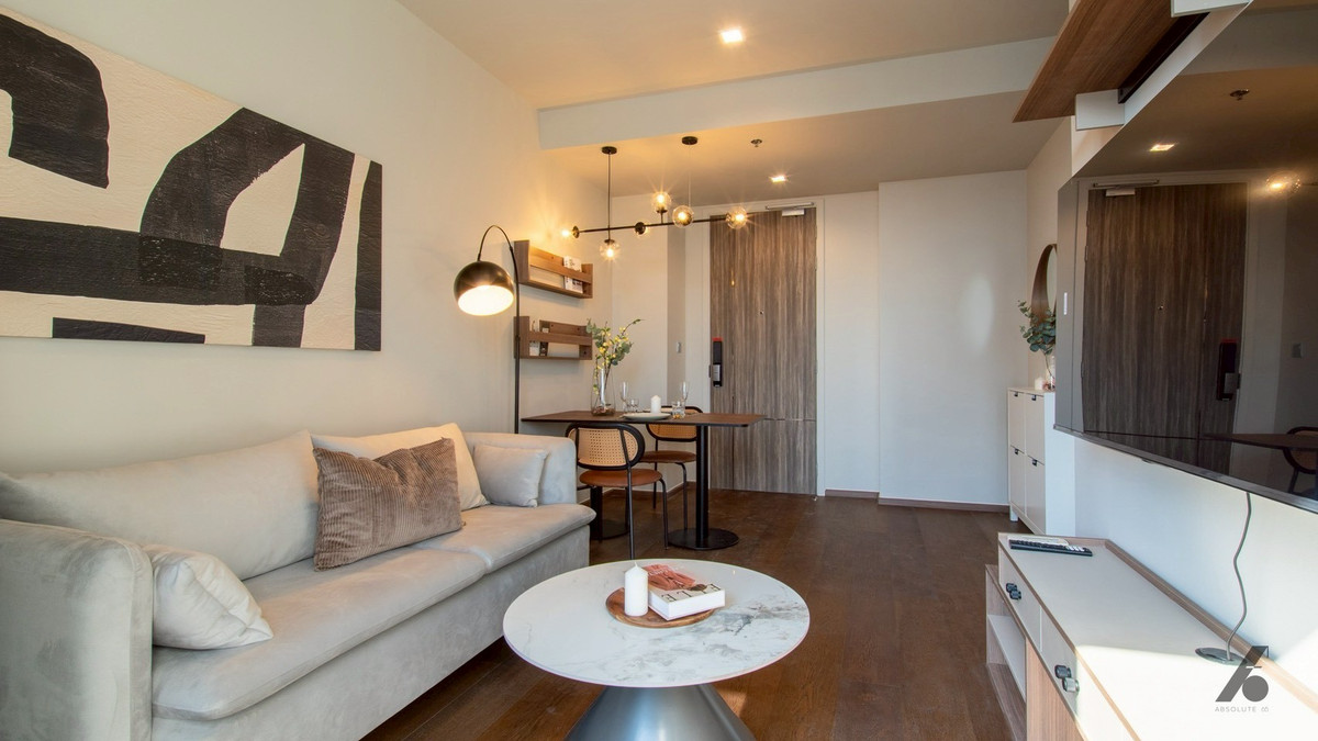 For RentCondoSukhumvit, Asoke, Thonglor : For rent one bedroom 45 sq.m with bathtub newly unit fully furniture