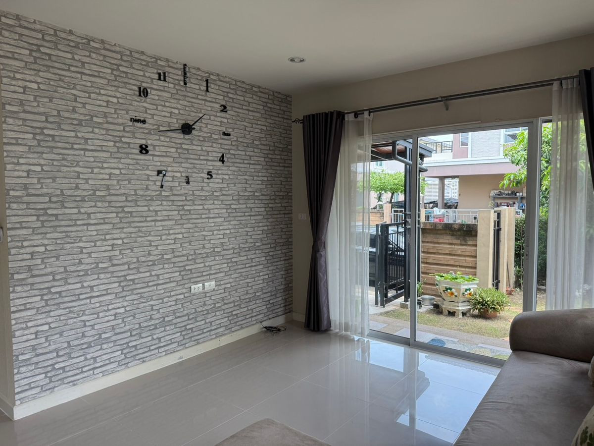 For SaleHousePathum Thani,Rangsit, Thammasat : 🔥Corner detached house for sale, 61 sq m, price only 4.5 million!  Passorn Prestige Rangsit - Khlong 2 | Lots of space, good location, ready to move in if you're looking Quality detached house on a budget, this one is the answer ✔️ It's good to live in by