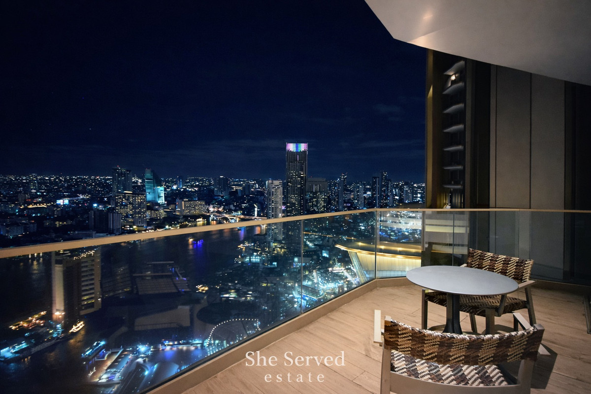 ให้เช่าคอนโดวงเวียนใหญ่ เจริญนคร : 🔹The Residences at Mandarin Oriental🔹
High-floor unit, beautifully decorated with Chao Phraya River view — urgently for rent.