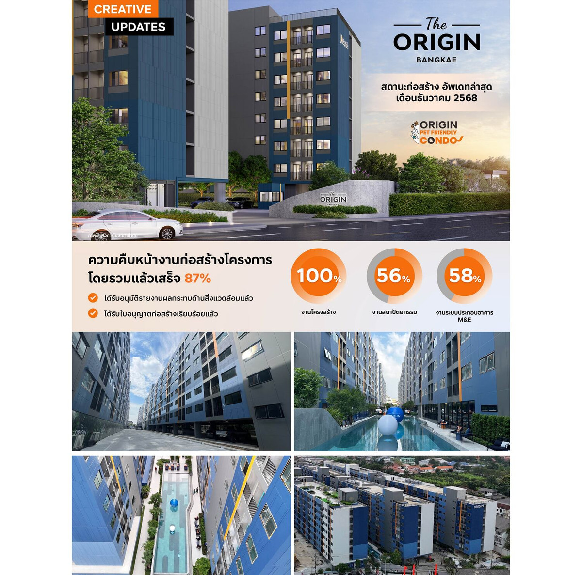 ขายดาวน์คอนโดบางแค เพชรเกษม : ขายดาวน์ Origin บางแค เพียง 88,000 บาท คอนโดสร้างใหม่ เสร็จมีนา69 (Owner Post)