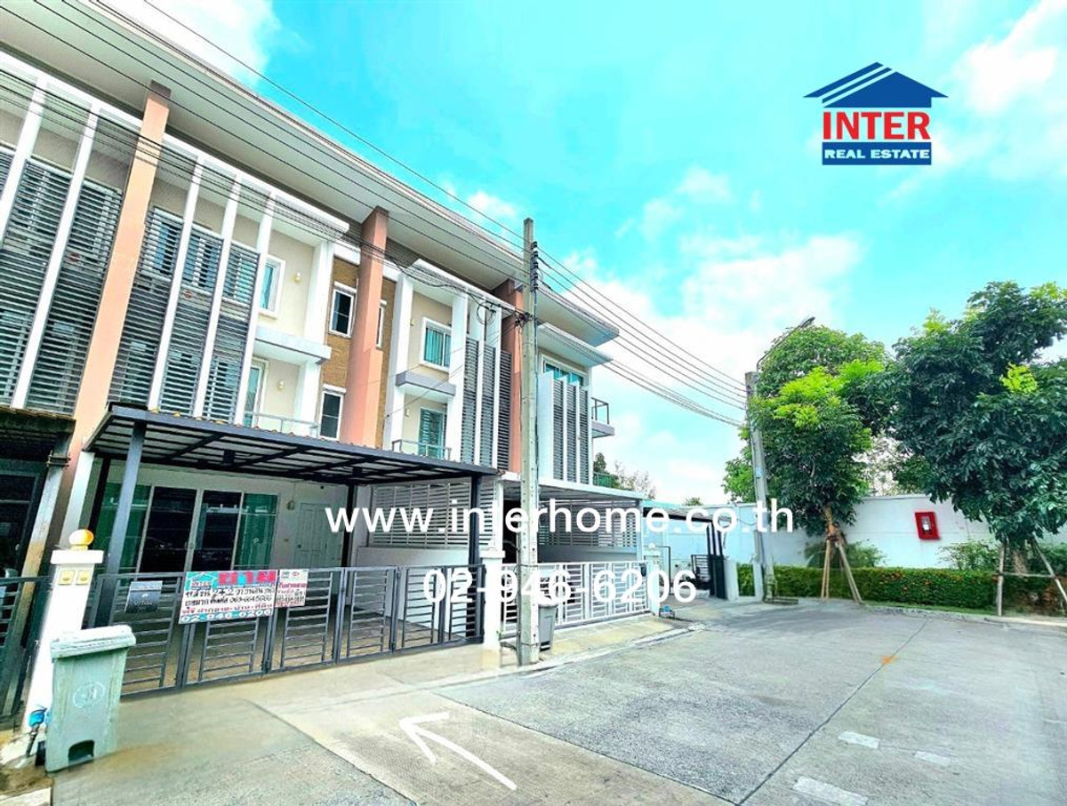 ขายทาวน์โฮมวิภาวดี ดอนเมือง หลักสี่ : ทาวน์โฮม 3 ชั้น 24.2 ตร.ว. หมู่บ้านทาวน์อเวนิว ซิกซ์ตี้ วิภาวดี60 ใกล้ BTSสายสีเขียว สถานีบางบัว ซอยวิภาวดีรังสิต60 แยก3-9 ถนนวิภาวดีรังสิต เขตหลักสี่ กรุงเทพมหานคร