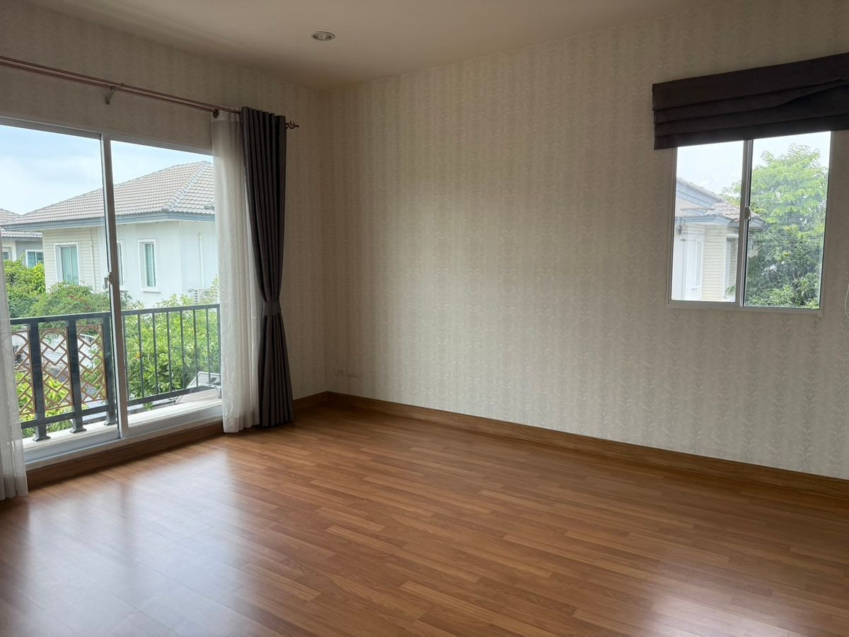 For SaleHousePathum Thani,Rangsit, Thammasat : 🔥Corner detached house for sale, 61 sq m, price only 4.5 million!  Passorn Prestige Rangsit - Khlong 2 | Lots of space, good location, ready to move in if you're looking Quality detached house on a budget, this one is the answer ✔️ It's good to live in by