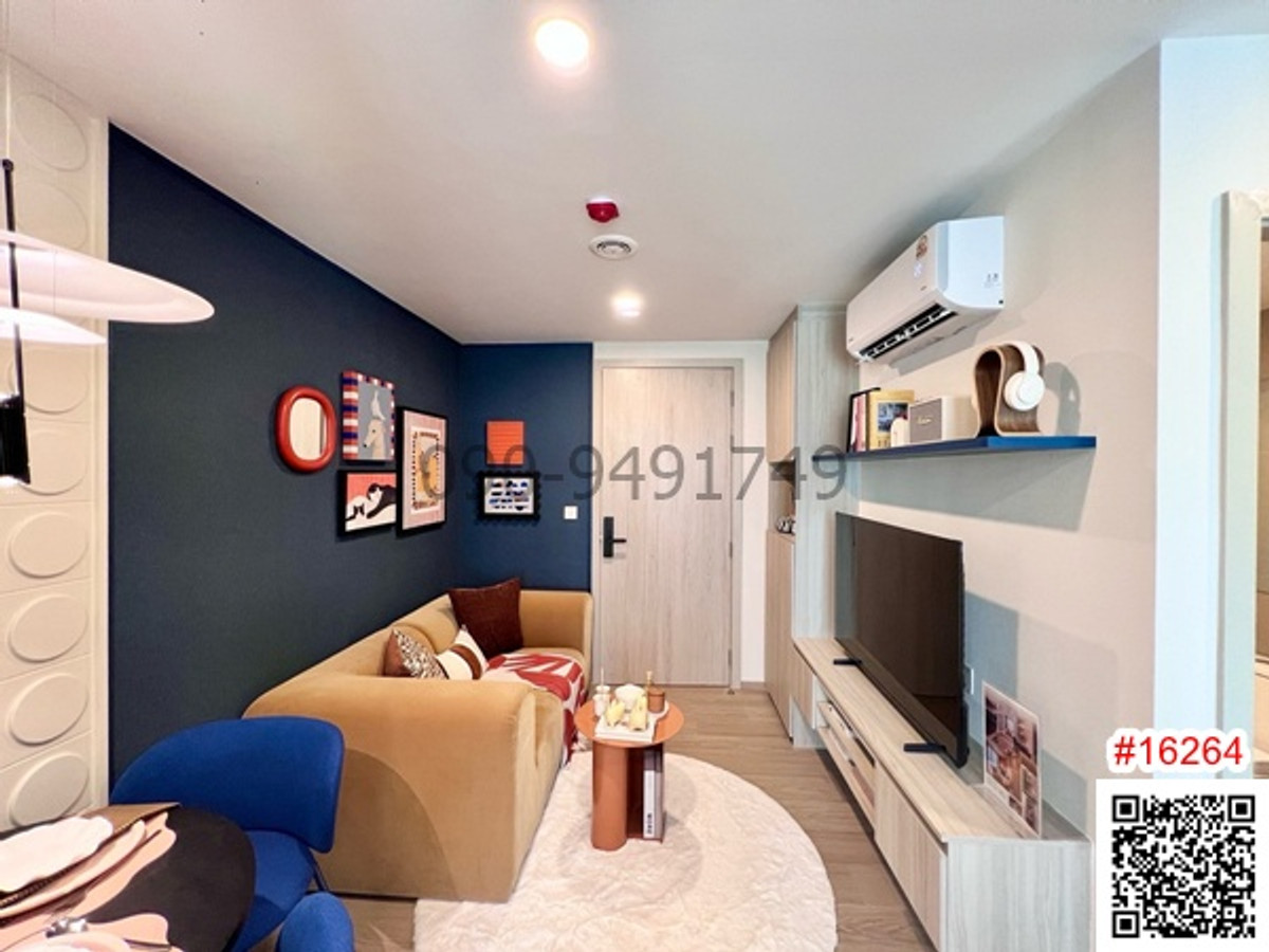 For RentCondoKasetsart, Ratchayothin : Condo for rent: The Origin Phahonyothin 57, size 28 sq m, near BTS Phahonyothin 59 **pet friendly**