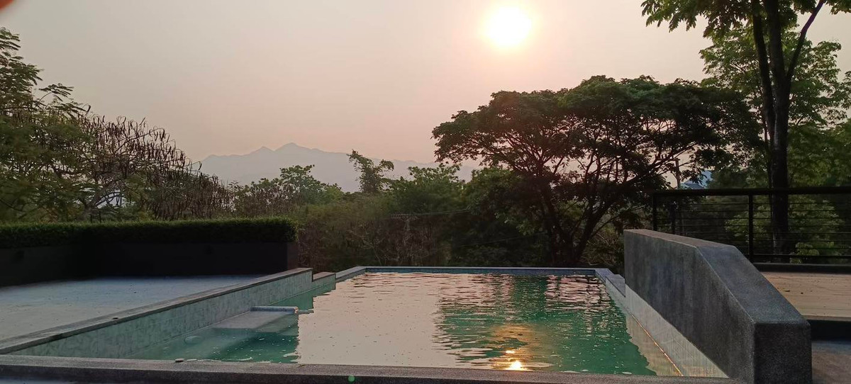 For SaleHousePak Chong KhaoYai : 🍃Private Pool Villa for sale in Khao Yai, large area 338 sq m, 6 bedrooms, built-in furniture.  With private swimming pool The atmosphere is shady and quiet.