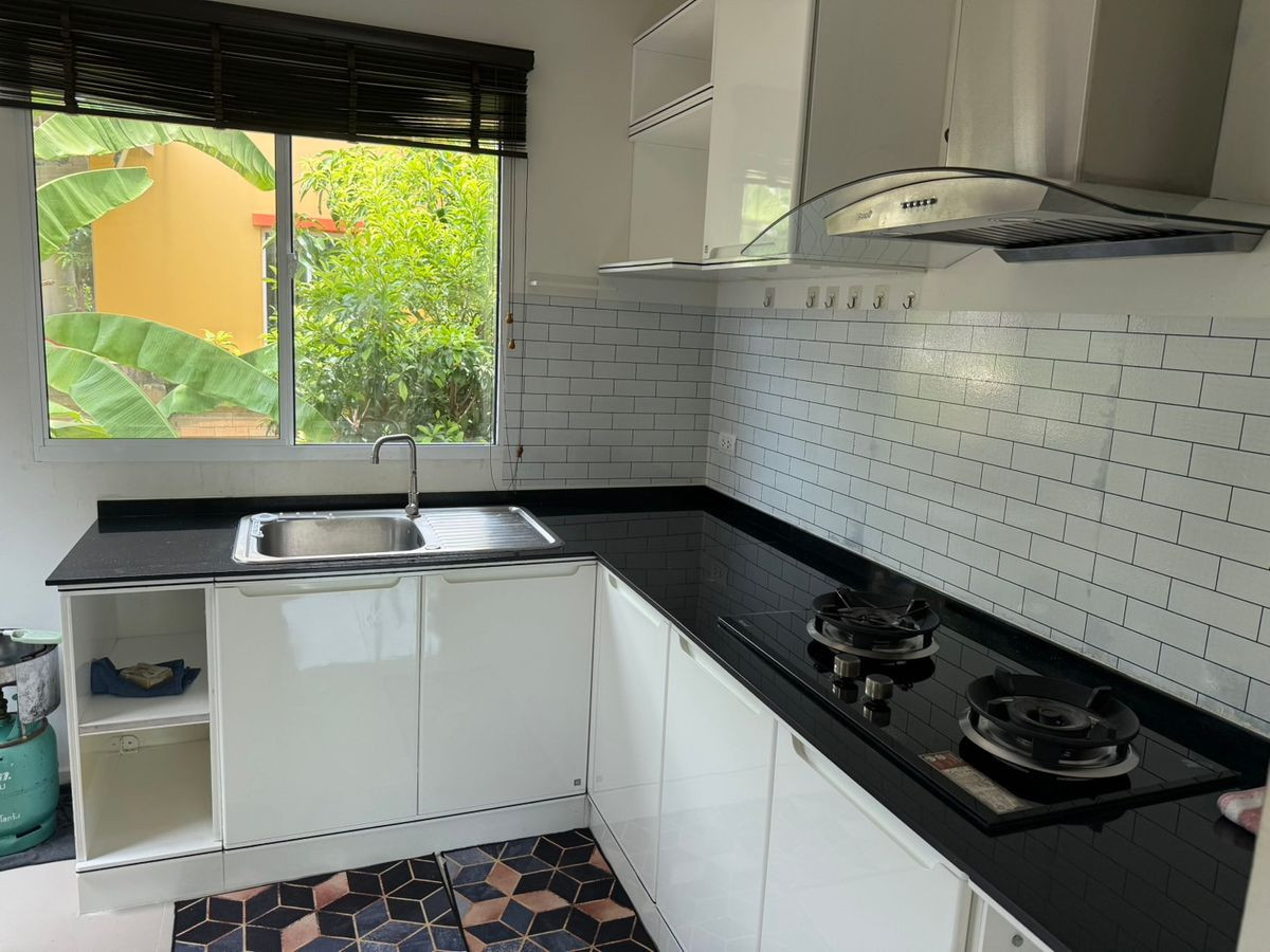 For SaleHousePathum Thani,Rangsit, Thammasat : 🔥Corner detached house for sale, 61 sq m, price only 4.5 million!  Passorn Prestige Rangsit - Khlong 2 | Lots of space, good location, ready to move in if you're looking Quality detached house on a budget, this one is the answer ✔️ It's good to live in by