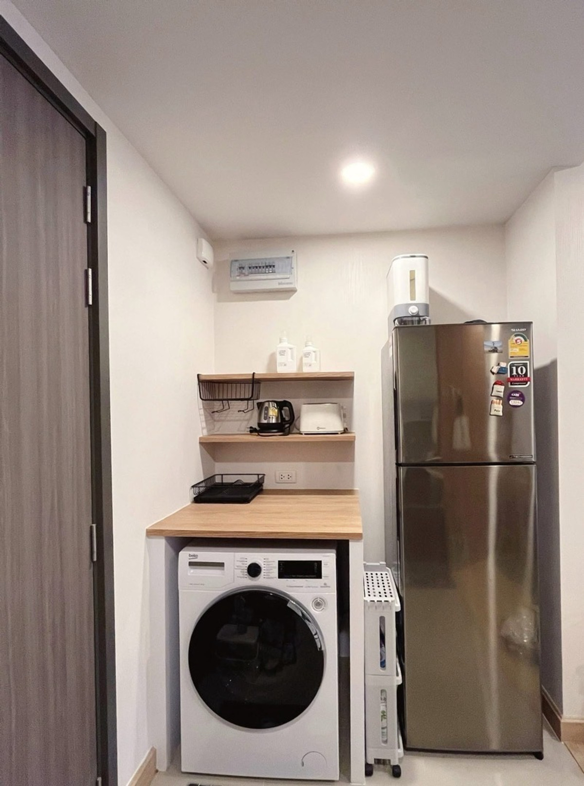 For RentCondoRama9, Petchburi, RCA : 🔥For Rent Now🔥 Supalai Prime Rama 9, Fully Furnished and Ready to Move In, Near MRT Rama 9.