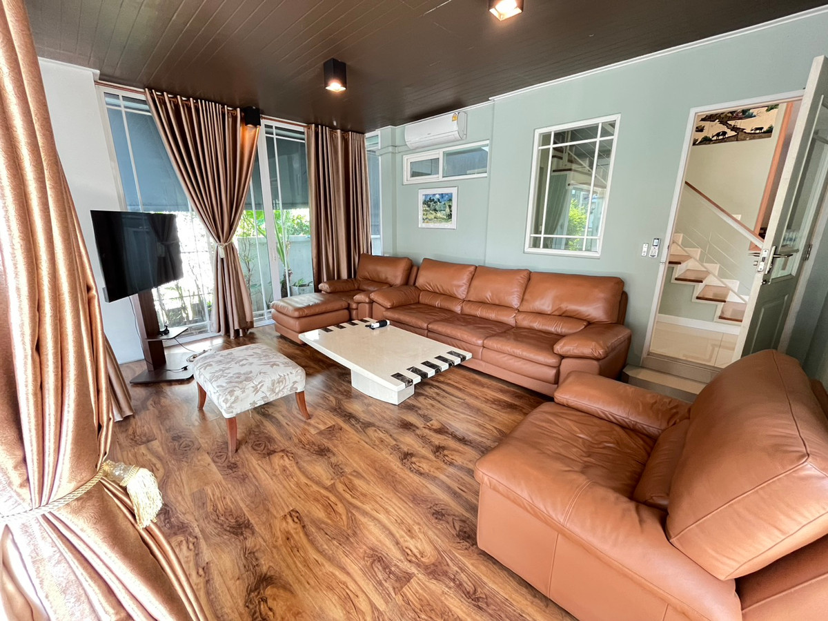 For SaleHousePattanakan, Srinakarin : 🏡 Large detached house for sale. Manthana Village, Krungthep Kreetha 7 | Luxury house, Krungthep Kreetha | Near Peeraphong FIFA International School | 087-808-3690