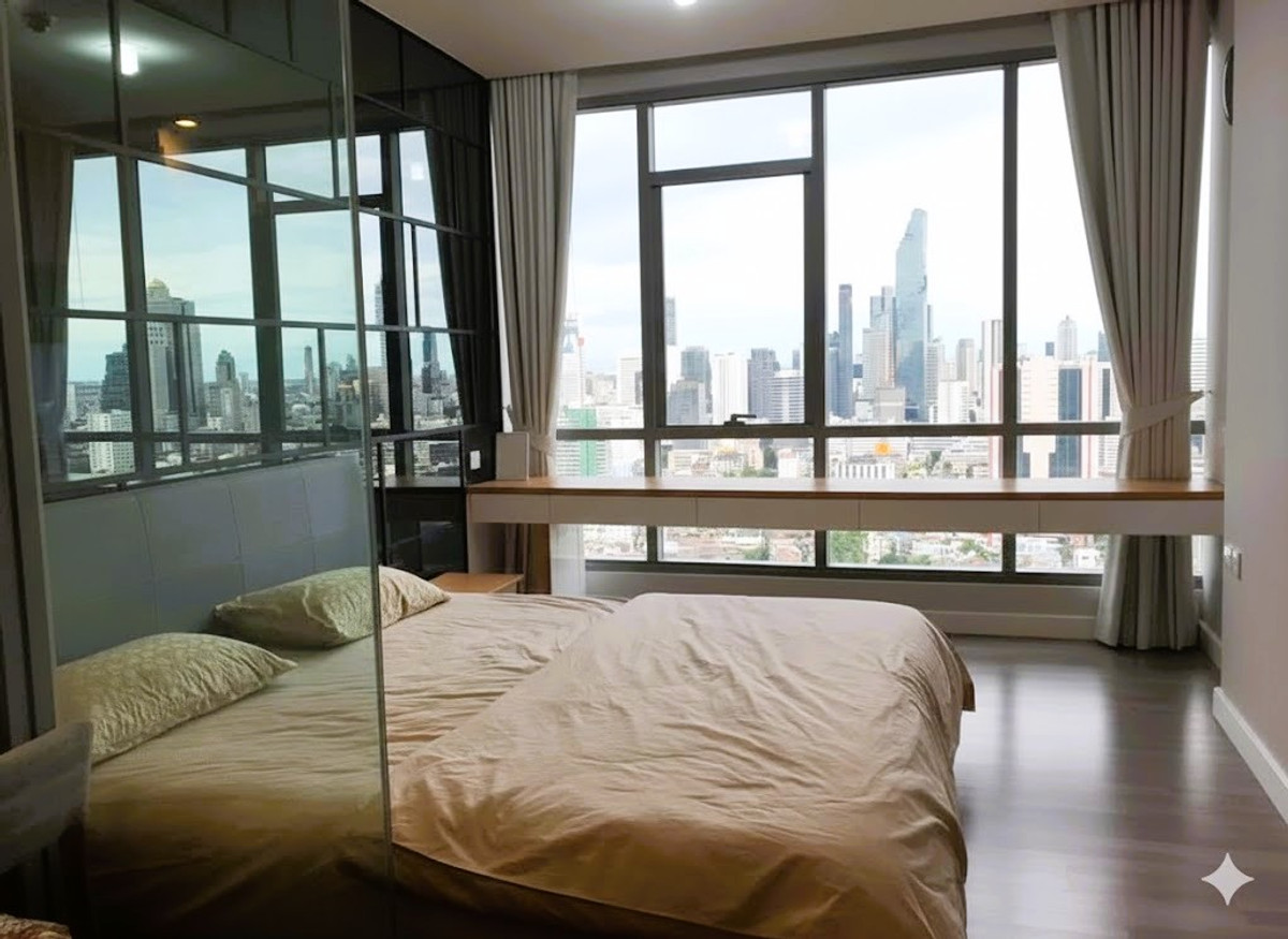 For RentCondoSiam Paragon ,Chulalongkorn,Samyan : High Floor Luxury @ The Room Rama 4 – Available Feb 2026, Ready to view!