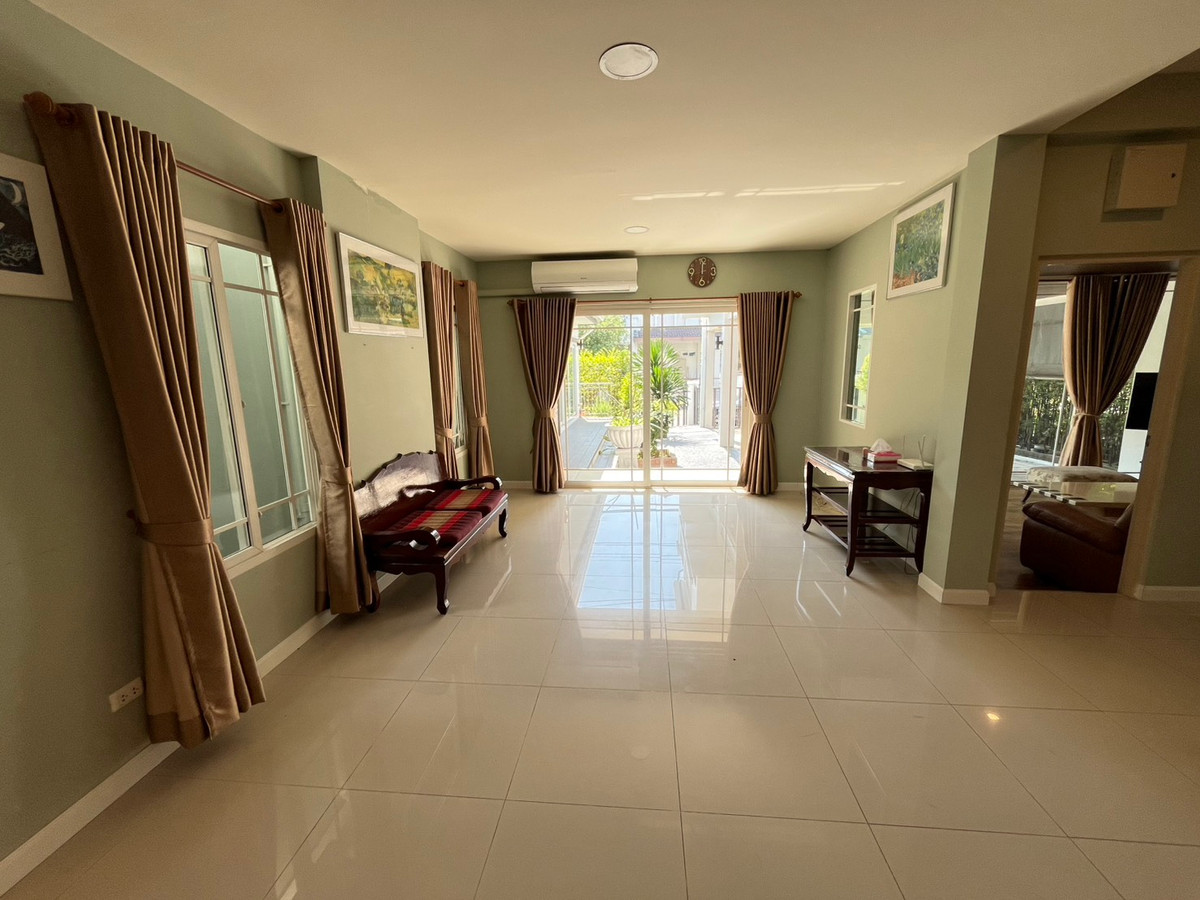 For SaleHousePattanakan, Srinakarin : 🏡 Large detached house for sale. Manthana Village, Krungthep Kreetha 7 | Luxury house, Krungthep Kreetha | Near Peeraphong FIFA International School | 087-808-3690