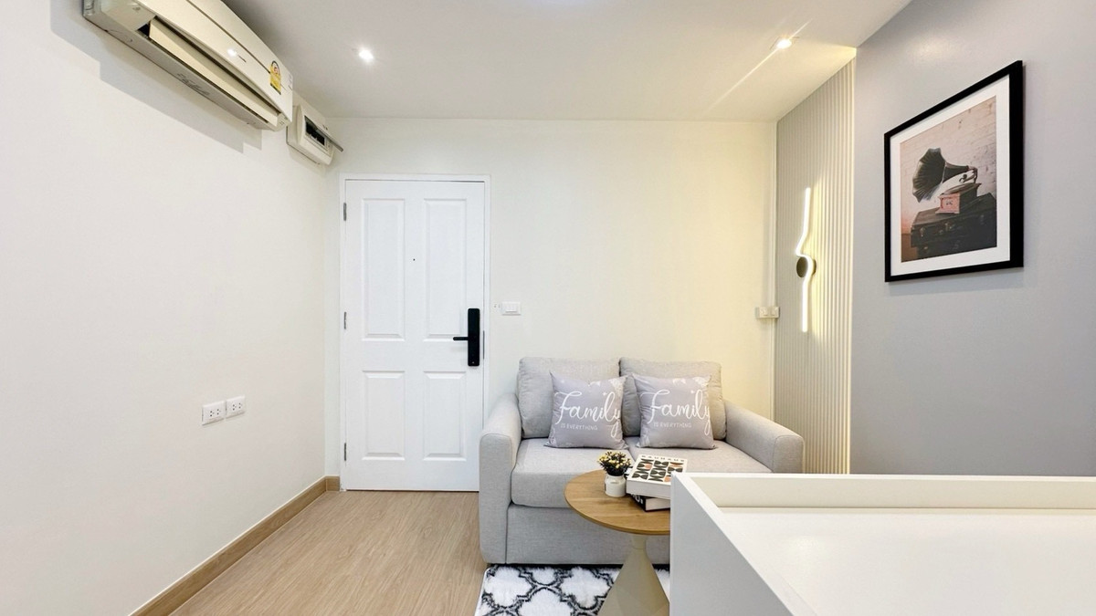 ขายคอนโดรามคำแหง หัวหมาก : ✨🚆 คอนโดลับใกล้ AirportLink ได้ห้องเหมือนใหม่ ด่วน ! เหลือแค่ห้องเดียว | ดี คอนโด รามคำแหง9 