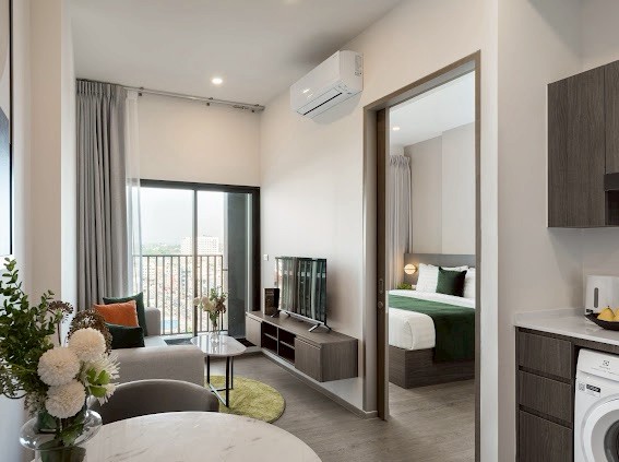 ขายคอนโดศรีราชา แหลมฉบัง บ้านบึง : 🔥ขายด่วน🔥แฮมป์ตัน ศรีราชา ใกล้โรงเรียนอัสสัมชัญ ศรีราชา เฟอร์นิเจอร์ครบ พร้อมเข้าอยู่