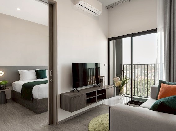 ขายคอนโดศรีราชา แหลมฉบัง บ้านบึง : 🔥ขายด่วน🔥แฮมป์ตัน ศรีราชา ใกล้โรงเรียนอัสสัมชัญ ศรีราชา เฟอร์นิเจอร์ครบ พร้อมเข้าอยู่