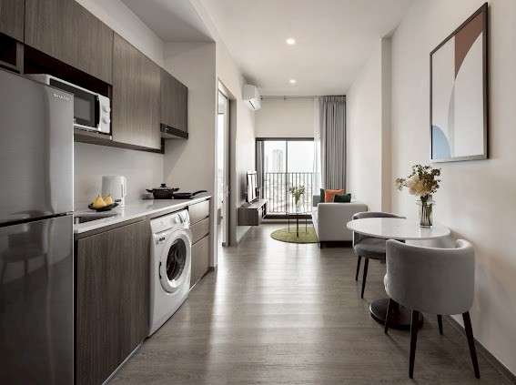 ขายคอนโดศรีราชา แหลมฉบัง บ้านบึง : 🔥ขายด่วน🔥แฮมป์ตัน ศรีราชา ใกล้โรงเรียนอัสสัมชัญ ศรีราชา เฟอร์นิเจอร์ครบ พร้อมเข้าอยู่