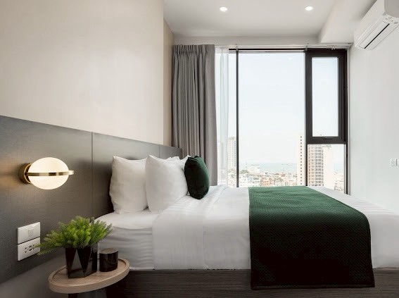 ขายคอนโดศรีราชา แหลมฉบัง บ้านบึง : 🔥ขายด่วน🔥แฮมป์ตัน ศรีราชา ใกล้โรงเรียนอัสสัมชัญ ศรีราชา เฟอร์นิเจอร์ครบ พร้อมเข้าอยู่