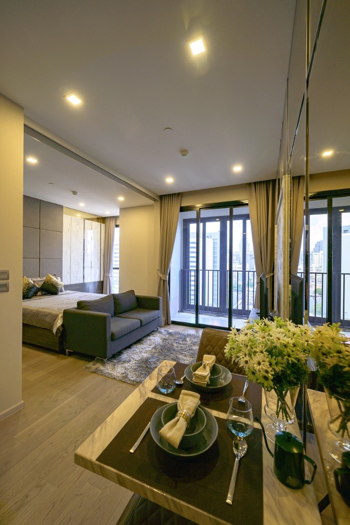 For RentCondoSukhumvit, Asoke, Thonglor : 🔥For Rent Now🔥 Ashton Asoke Rama 9, beautiful unit, fully furnished, ready to move in.