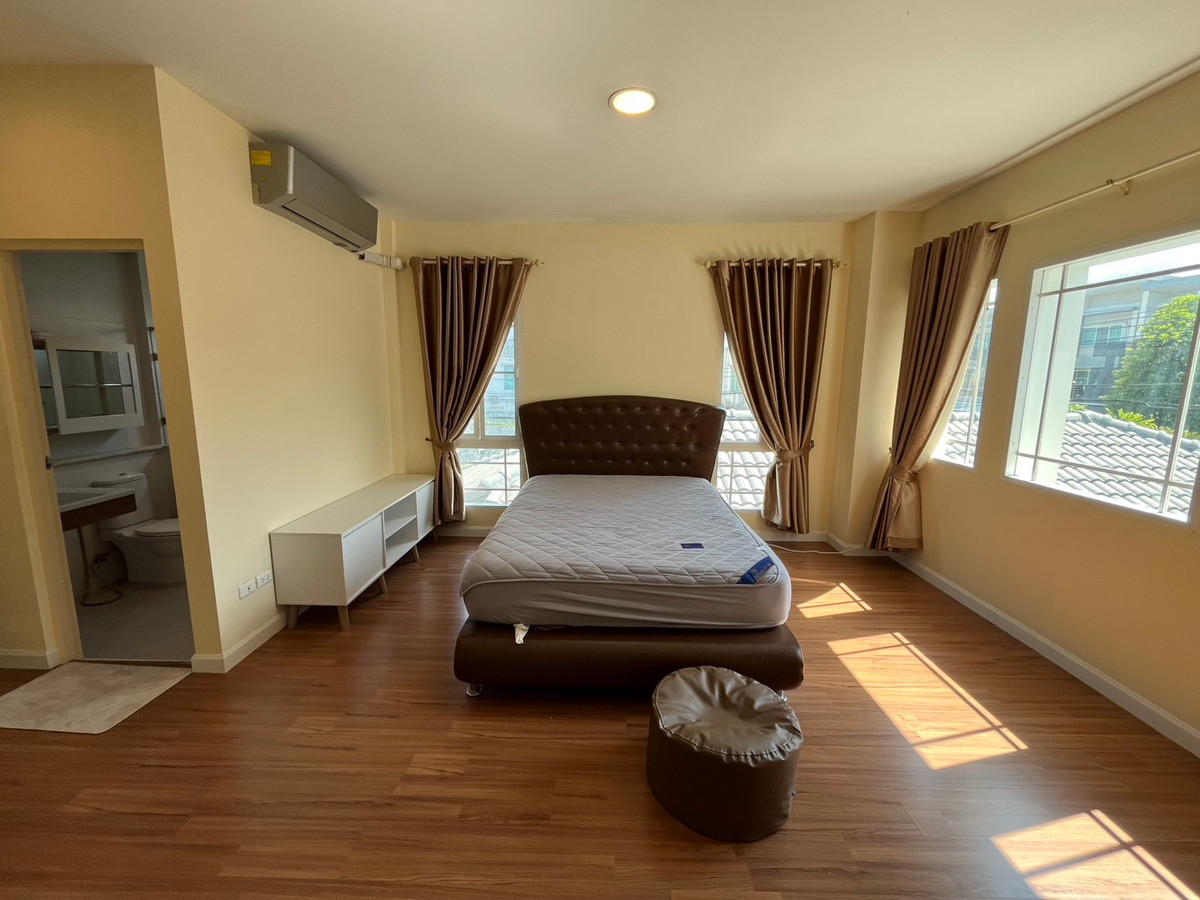 For SaleHousePattanakan, Srinakarin : 🏡 Large detached house for sale. Manthana Village, Krungthep Kreetha 7 | Luxury house, Krungthep Kreetha | Near Peeraphong FIFA International School | 087-808-3690