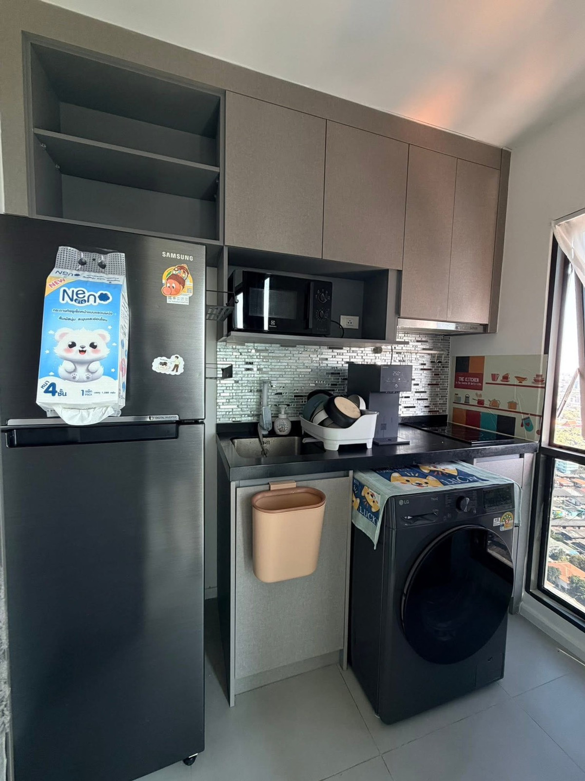 ให้เช่าคอนโดบางซื่อ วงศ์สว่าง เตาปูน : ถูกสุดในโครงการ ‼️ ให้เช่า🔥 The Clev Riverline Chaophraya-Wong Sawang ห้องสวย เฟอร์ครบจัดเต็ม+มีเครื่องซักผ้าพร้อมอบ📍พร้อมให้เข้าอยู่ ( ตอบแชทและรับสายไวมาก )