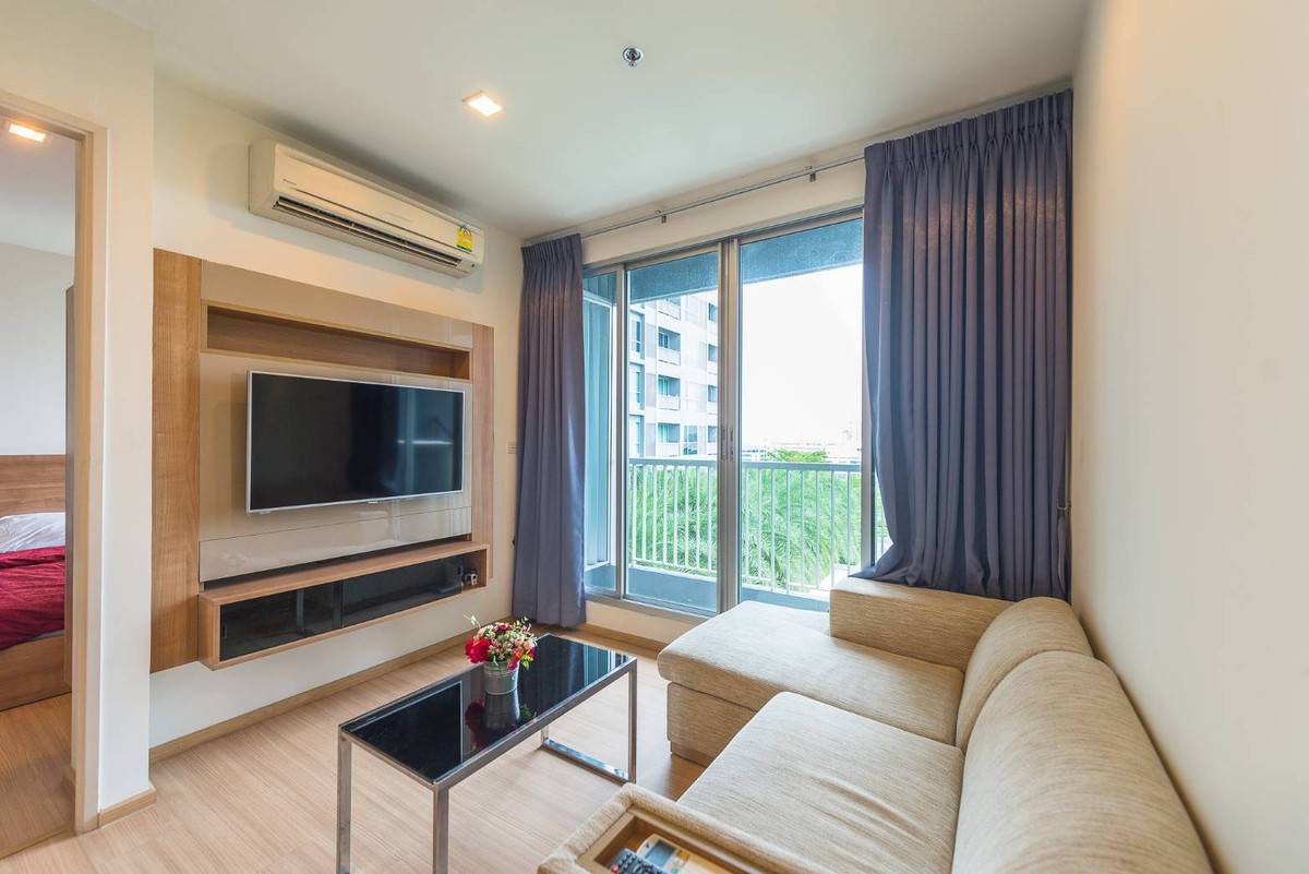 For RentCondoOnnut, Udomsuk : For rent: Rhythm Sukhumvit 50, next to BTS On Nut, width 45 sq m., ready to move in, fully furnished.