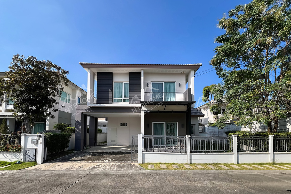 For SaleHouseChaengwatana, Muangthong : Centro Chaiyaphruek-Chaengwattana, corner plot, ready to move in, near Robinson Lifestyle Ratchaphruek.