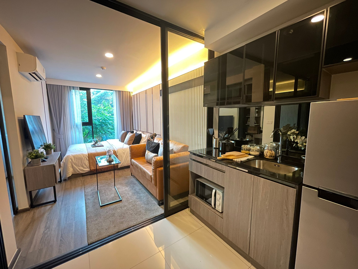 ขายคอนโดลาดพร้าว เซ็นทรัลลาดพร้าว : 🔥หลุดโอน ห้องสุดท้าย 🔥 The Origin Ladprao 15 ห้องมือหนึ่ง แต่งพร้อม ฟรีเฟอร์ สวยครบ ลดพิเศษ 2.29 ลบ*