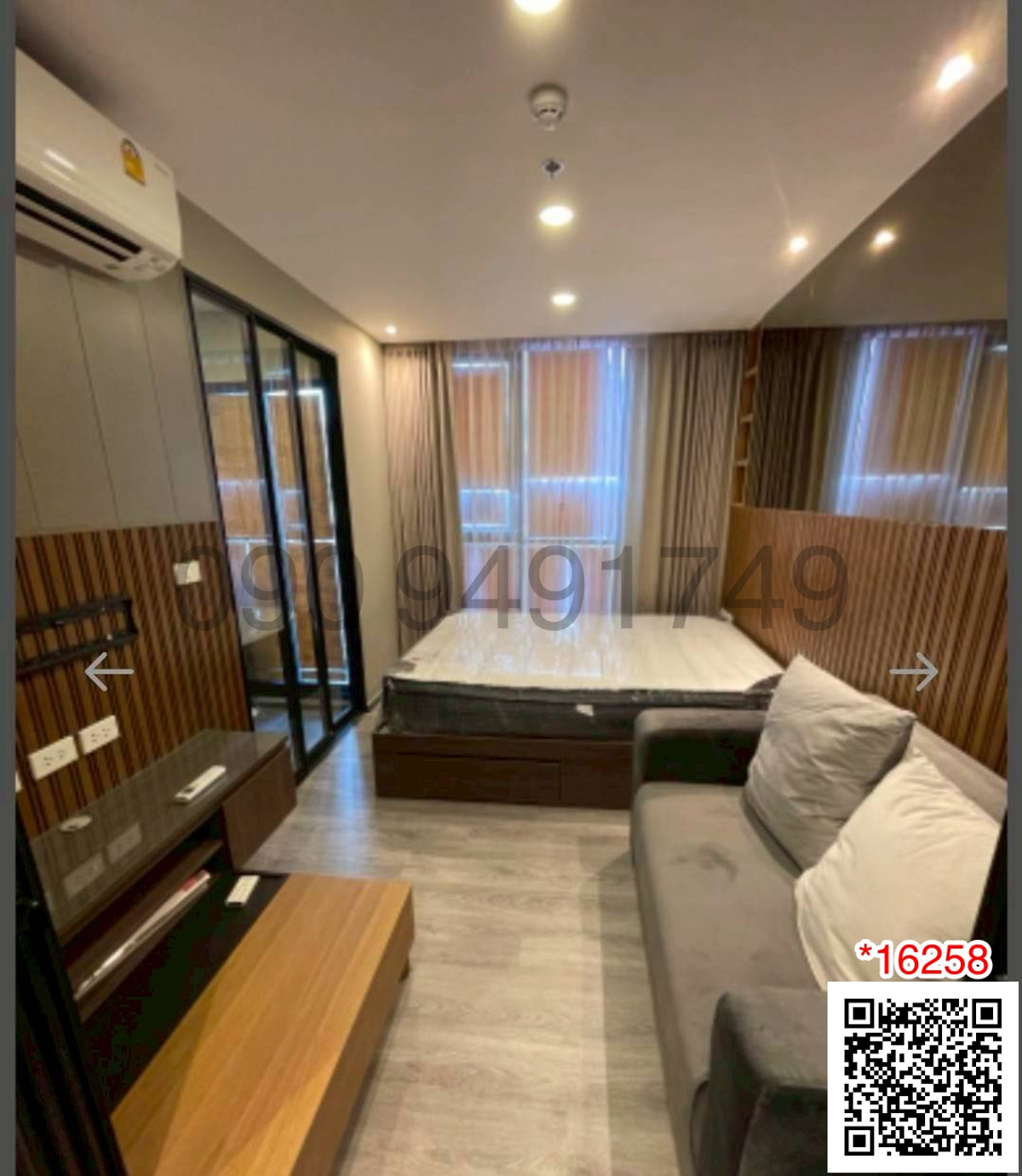 ให้เช่าคอนโดลาดพร้าว101 แฮปปี้แลนด์ : เช่า คอนโด The Origin Ladprao-Bangkapi ห้องสตูดิโอ ใกล้ MRT สถานีบางกะปิ