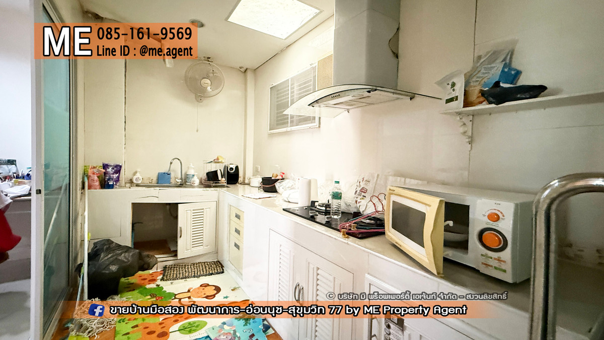 For SaleTownhomePattanakan, Srinakarin : For sale 🔥Cheapest discount 🔥2-story townhouse, Willet Light Village, Phatthanakan 38, at the beginning of the project. Just a few steps to the central garden. Near Ekkamai-Thonglor-Sukhumvit (TF56-19)