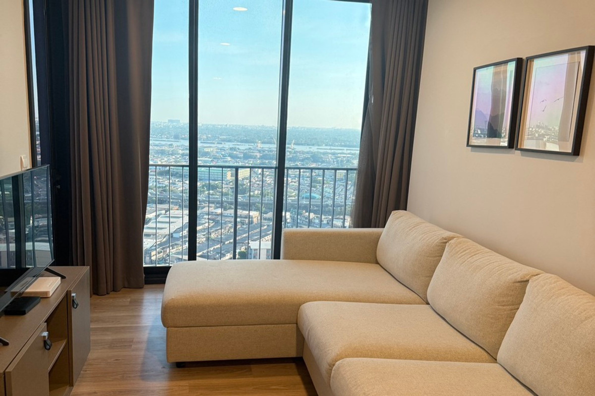For SaleCondoSukhumvit, Asoke, Thonglor : 🔥 For Sale !! River view, high floor 26++, South Facing !! 🔥 Code C20260100019..........Oka Haus, 1 bedroom, 1 bathroom, furnished, Special Deal!!📣📣
