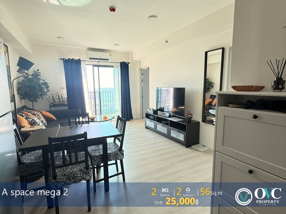 For RentCondoBangna, Bearing, Lasalle : Ready for Rent! @A Space Mega 2