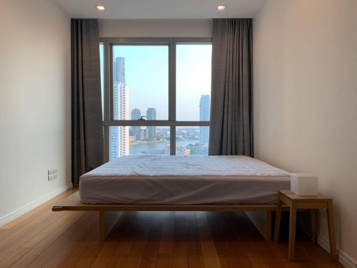 For RentCondoWongwianyai, Charoennakor : 28/01/2026, Luxury by the Chao Phraya River, 2 bedrooms, 2 bathrooms at The RiverRent only 85,000 baht/month, near BTS-Taksin Station!
