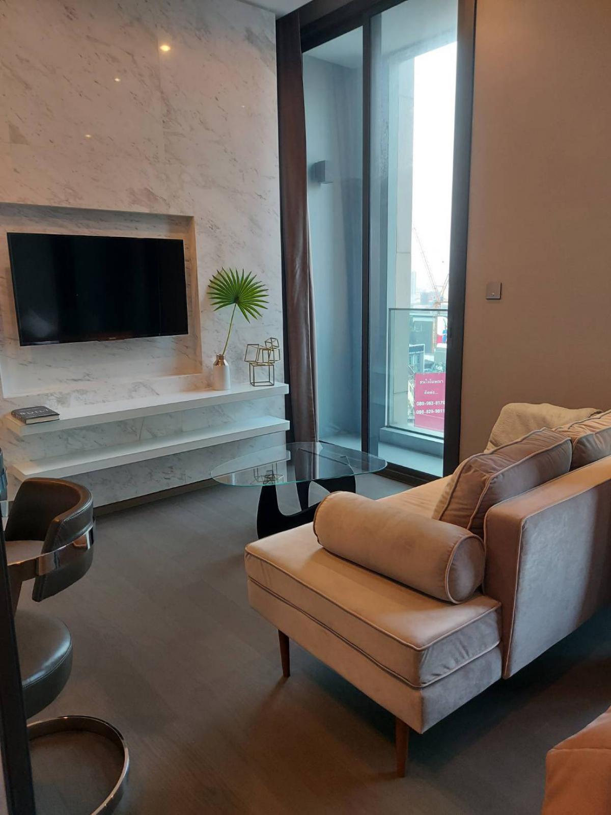 For RentCondoRama9, Petchburi, RCA : Rent THE ESSE at SINGHA 1 bedroom 35 sq.m. in the city centernear BTS, luxurious common area, only 35,000 baht/month!