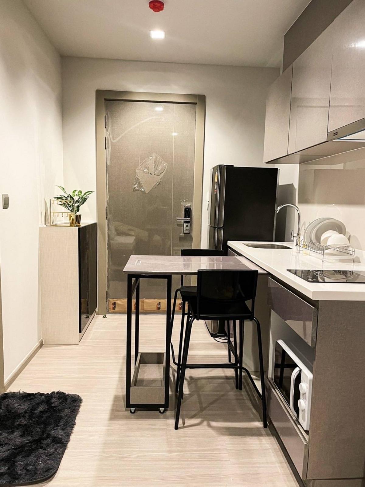 For SaleCondoRama9, Petchburi, RCA : Ready to move in! Life Asoke-Rama 9 studio 26 sq.m. near BTS/MRT Rama 9Price 3.7 million, worth investing or living in!