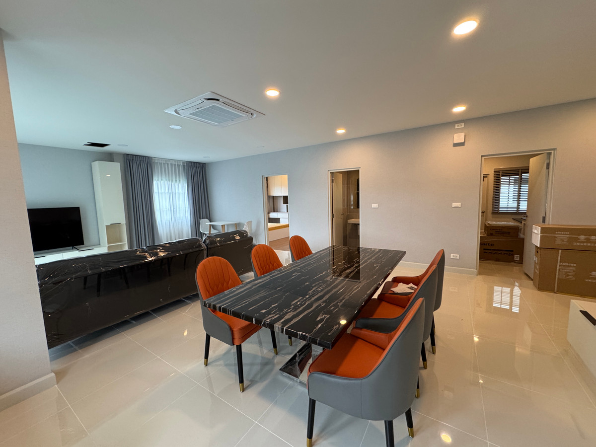 For RentHouseBangna, Bearing, Lasalle : Single house for rent, Centro Bangna – 4 bedrooms, large house, near Mega Bangna!”