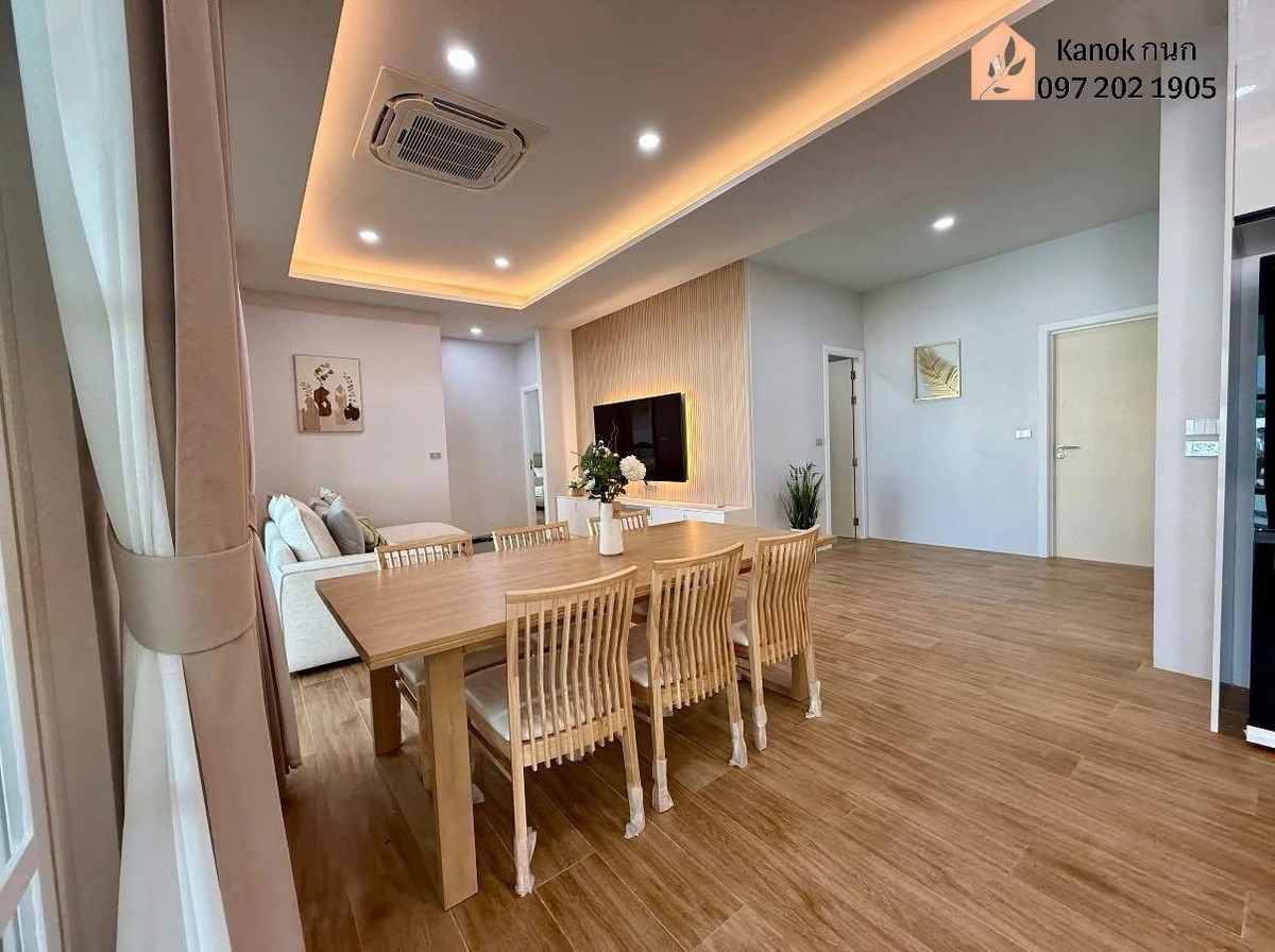 ขายบ้านหัวหิน ประจวบคีรีขันธ์ : 🏡บ้านเดี่ยว บรรยากาศดี ไปเมืองเพียง10นาที หัวหินซอย112 พร้อมเข้าอยู่