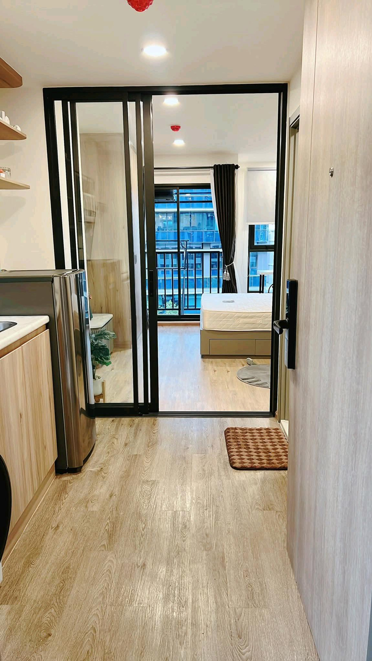 For RentCondoChaengwatana, Muangthong : ✨ Room ready to move in | Corner room, quiet, private ✨ Suitable for working people and students. Want peace, convenient travel, close to the BTS