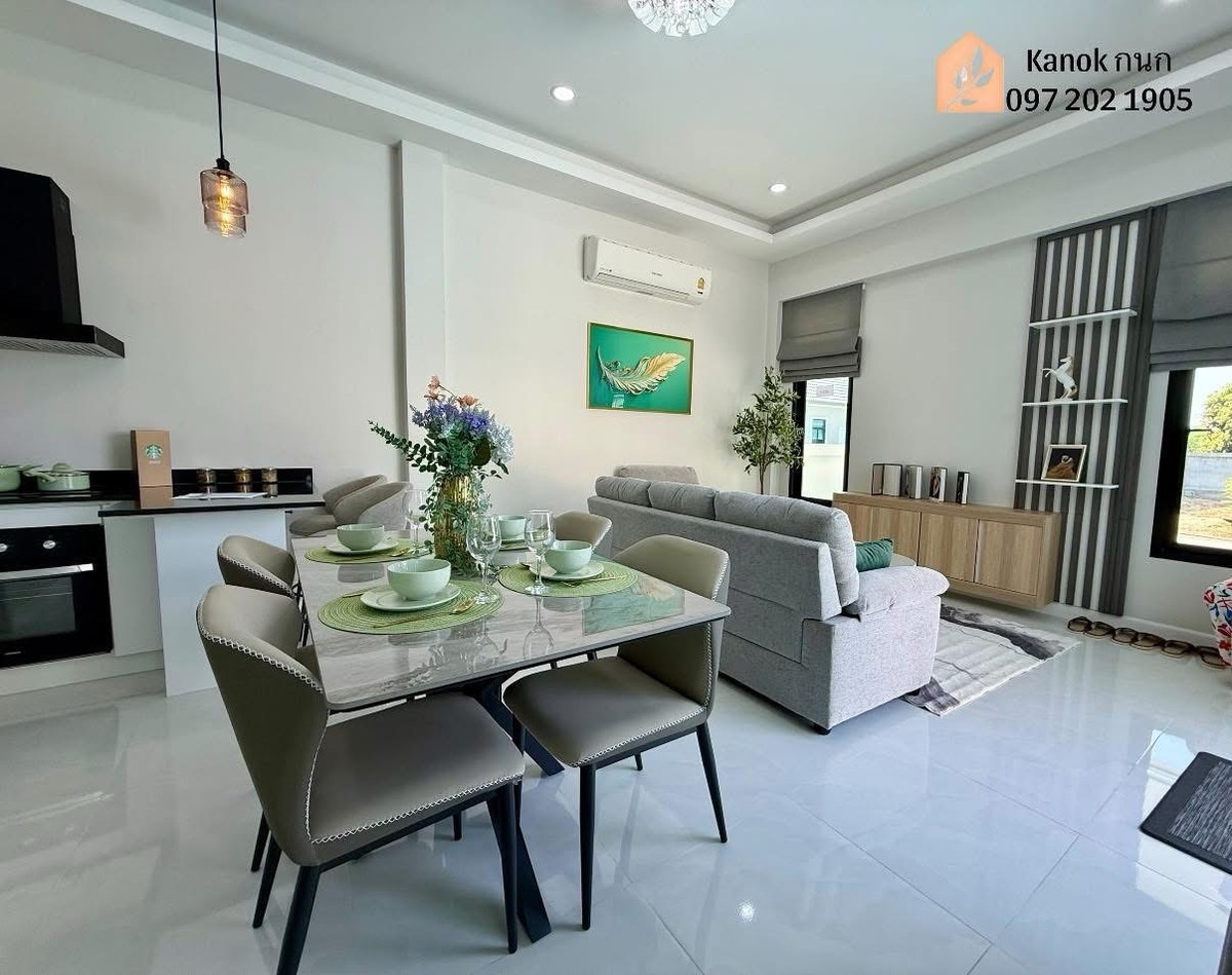 ขายบ้านหัวหิน ประจวบคีรีขันธ์ : 🏡 พูลวิลล่าสไตล์โมเดิร์นทรอปิคอล ราคา 5.99 ล้านบาท | พร้อมเข้าอยู่ทันทีทำเล: ซอย 70 ต. หินเหล็กไฟ, หัวหิน