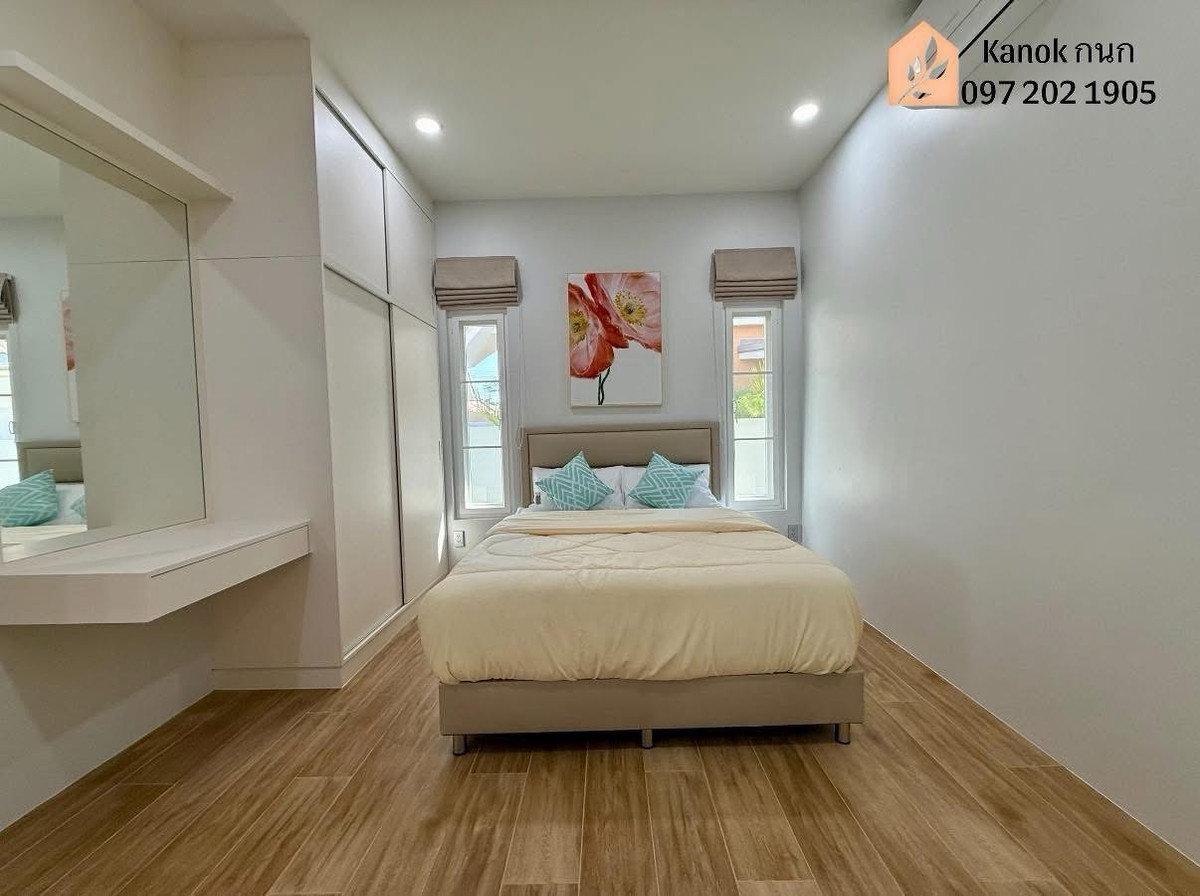 ขายบ้านหัวหิน ประจวบคีรีขันธ์ : 🏡บ้านเดี่ยว บรรยากาศดี ไปเมืองเพียง10นาที หัวหินซอย112 พร้อมเข้าอยู่