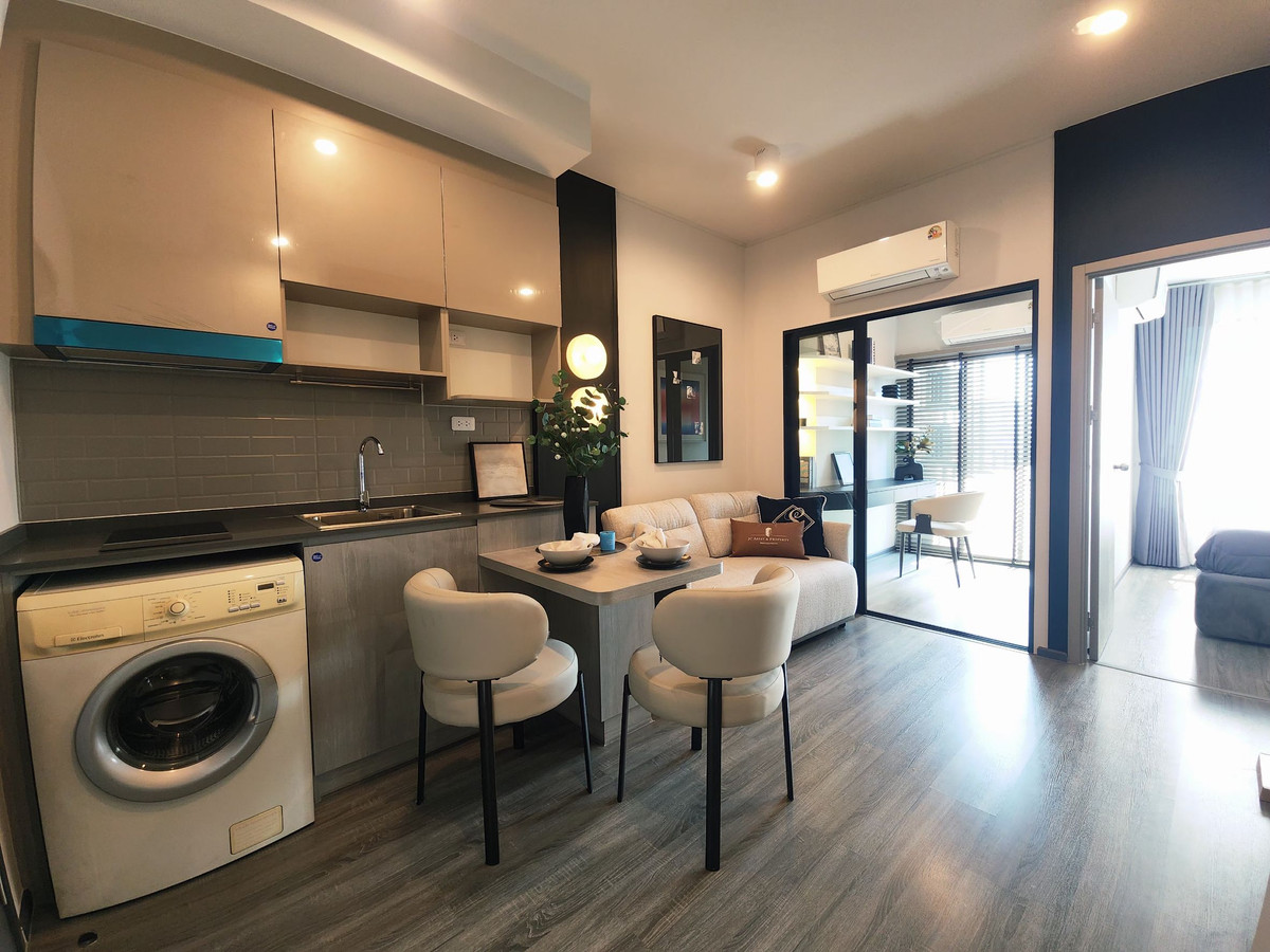 ให้เช่าคอนโดเสรีไทย-นิด้า : ห้องใหม่แต่งสวยเหมือนห้องตัวอย่าง l 18,000​ 😍 37 sqm ชั้น 10