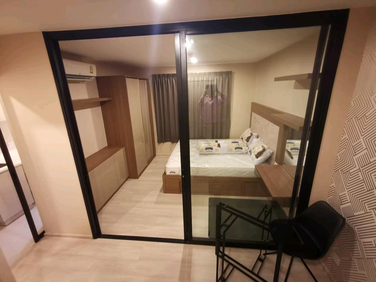 For RentCondoRama9, Petchburi, RCA : Beautiful room, high floor, for rent, 1 bedroom, 1 bathroom, Life Asoke.