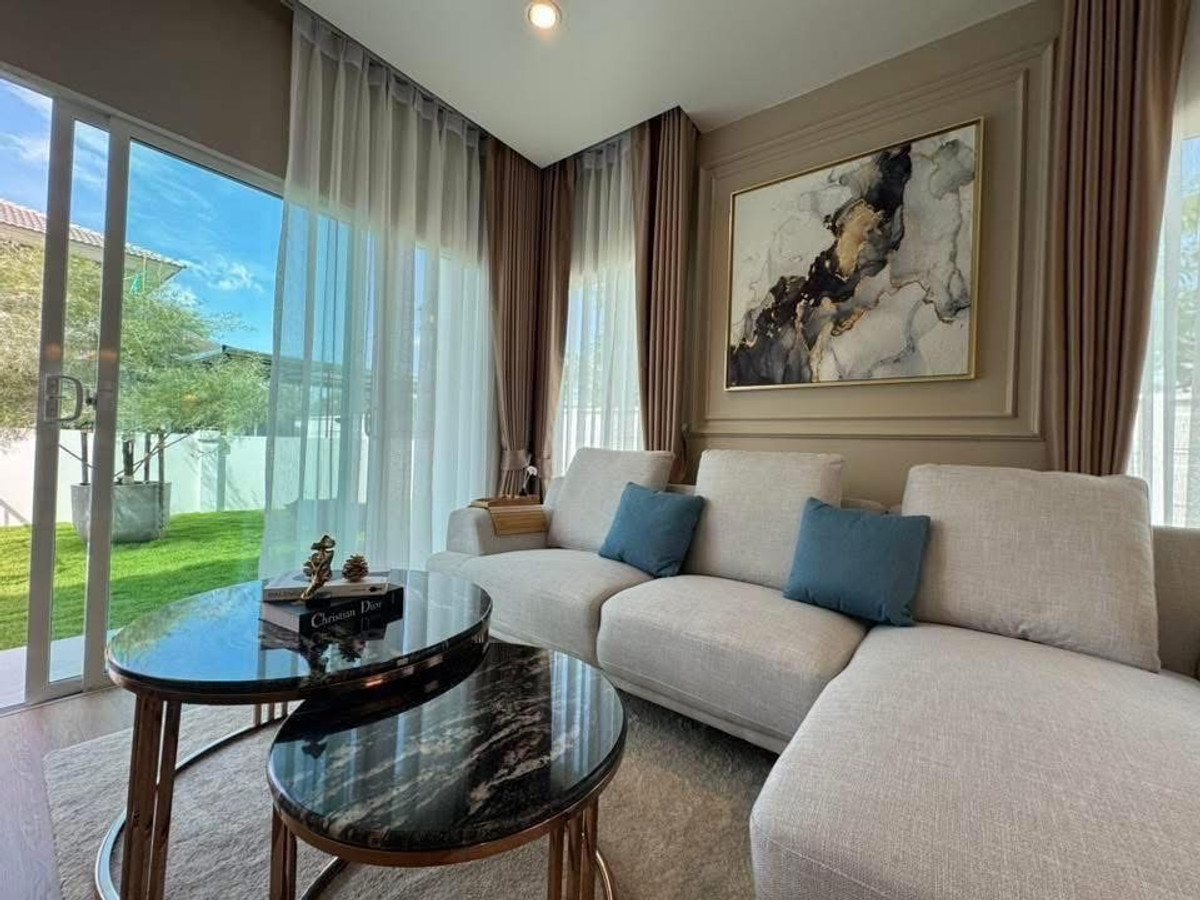 For SaleHouseRama5, Ratchapruek, Bangkruai : 🏘️2-storey detached house for sale, Passorn Pride Village, Rama 5, Sirindhorn | near the Red Line BTS. and the Blue Line MRT Sirindhorn | ⚡️ Prime location near Central Pinklao, just 10 minutes | If interested, call 095-819-5559