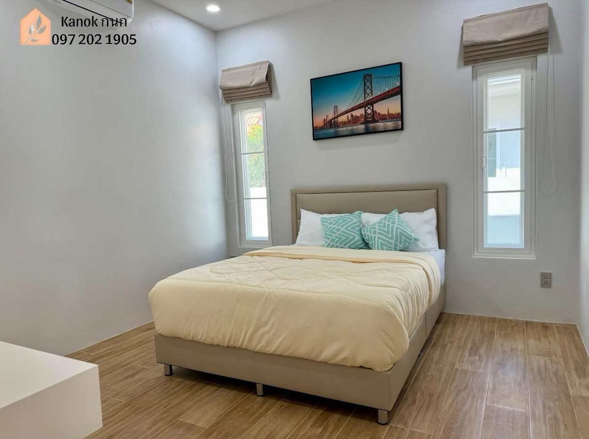 ขายบ้านหัวหิน ประจวบคีรีขันธ์ : 🏡บ้านเดี่ยว บรรยากาศดี ไปเมืองเพียง10นาที หัวหินซอย112 พร้อมเข้าอยู่