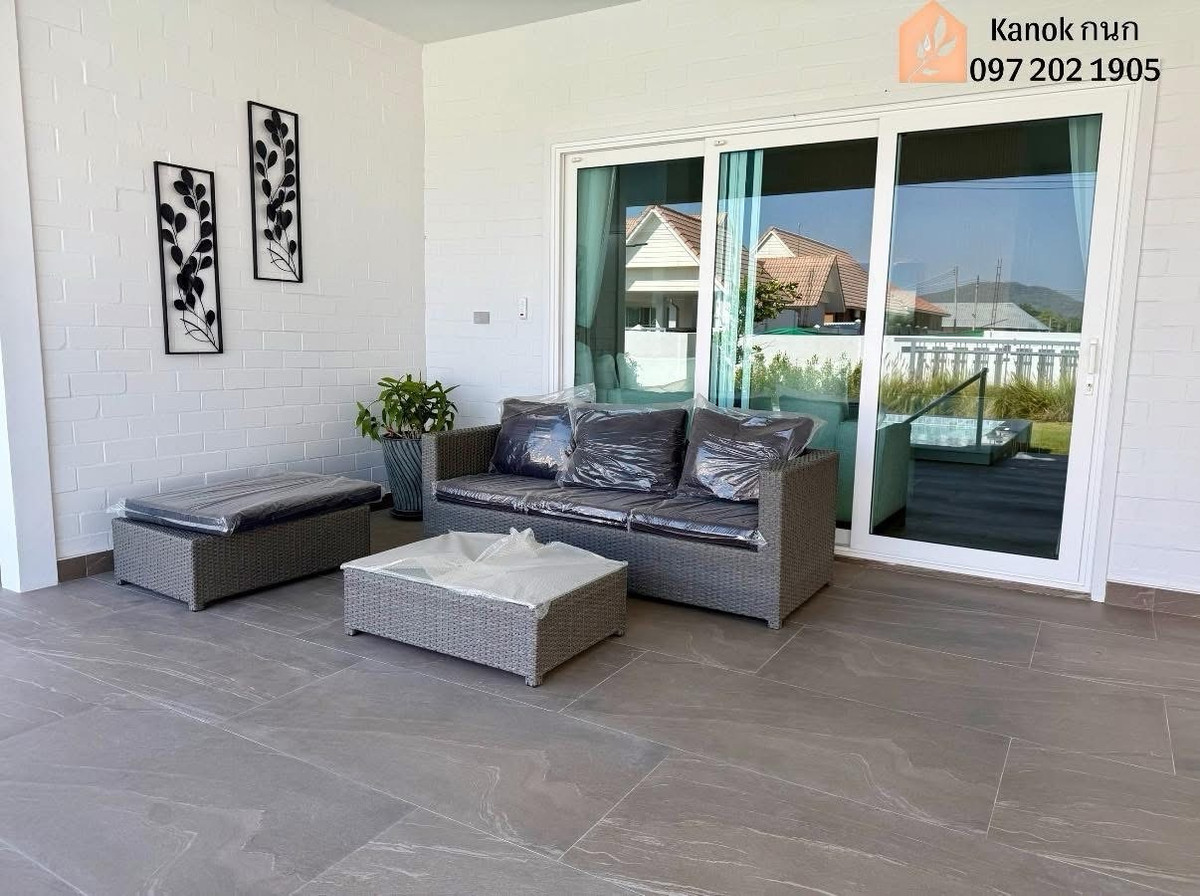 ขายบ้านหัวหิน ประจวบคีรีขันธ์ : 🏡บ้านเดี่ยว บรรยากาศดี ไปเมืองเพียง10นาที หัวหินซอย112 พร้อมเข้าอยู่